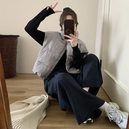 Gilet épais et chaud en coton