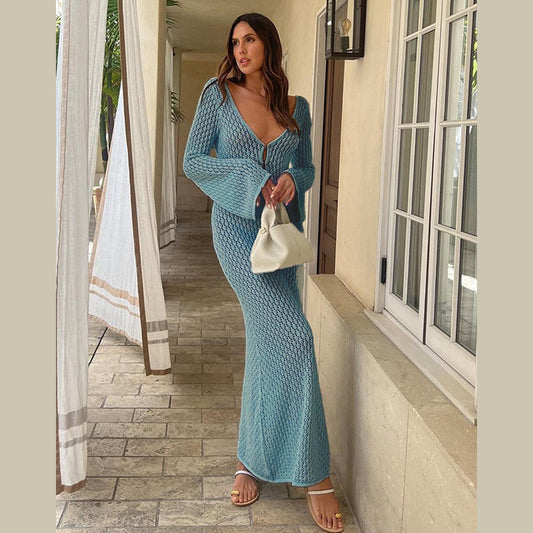 Robe Longue Femme – Street Chic Européen & Américain