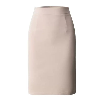 Jupe amincissante taille haute pour femme de bureau, idéale pour les déplacements