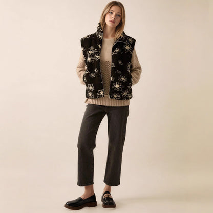 Gilet Femme Noir – Élégance et Confort