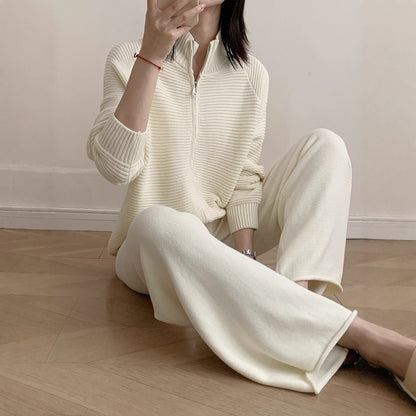 Ensemble Cardigan Zippé