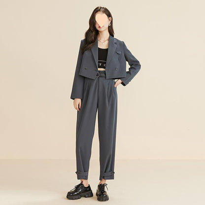Ensemble petit col de costume pour femme