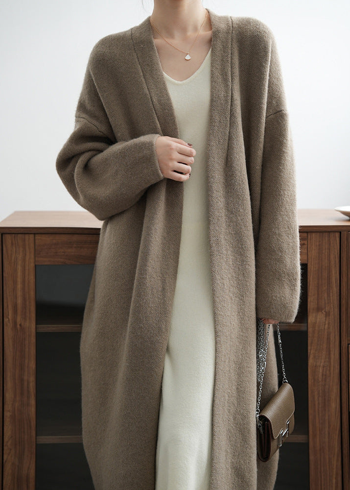 Gilet cardigan décontracté à manches longues p