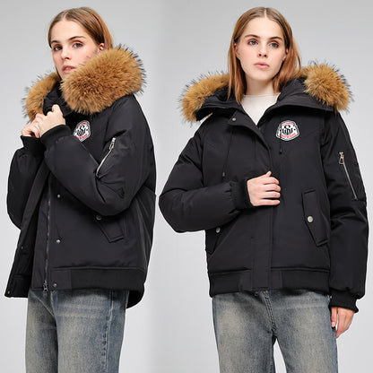 Veste court d'hiver rembourré en coton.