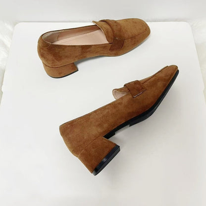 Bottines Chic en Suédine – Style Polyvalent