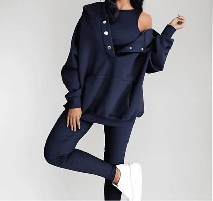 Avelina – Ensemble Athlé Chic 3 Pièces