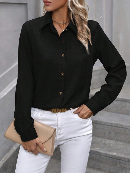 Chemise Cardigan à Manches Longues - Style Tendance et Élégant