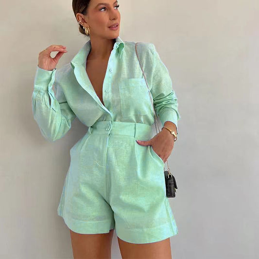 Ensemble Femme Décontracté – Uni, Coupe Ample