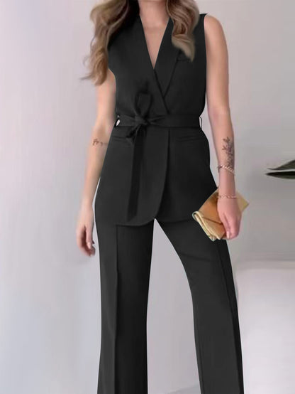 Ensemble Femme Élégant – Veste & Jupe Style Tailleur Moderne.