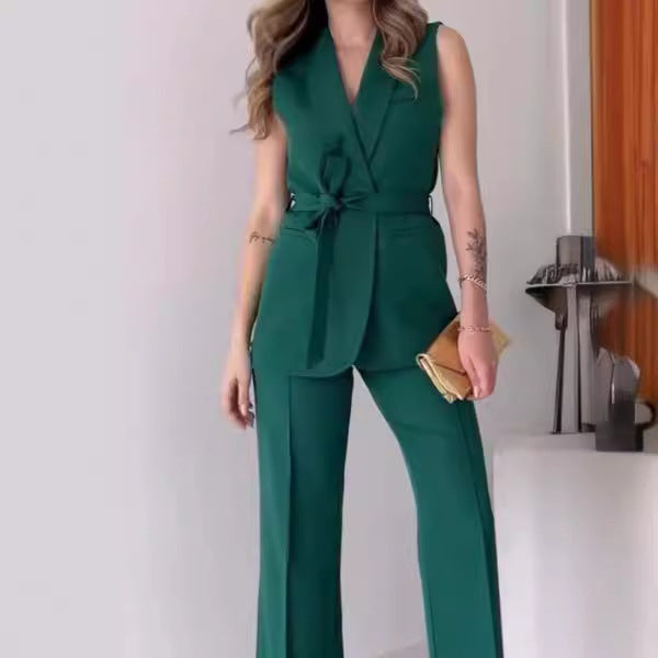 Ensemble Femme Élégant – Veste & Jupe Style Tailleur Moderne.