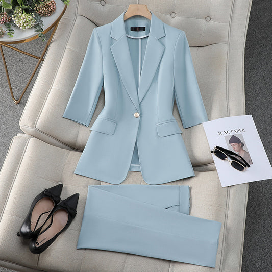 Set Chic Femme – Blazer et Pantalon Polyvalent