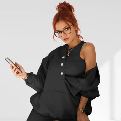 Avelina – Ensemble Athlé Chic 3 Pièces