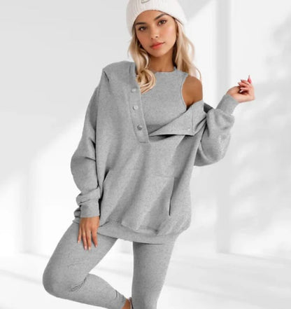 Avelina – Ensemble Athlé Chic 3 Pièces