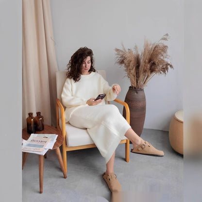 Ensemble Tricot Femme – Pull & Jupe