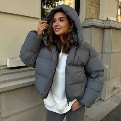 Veste ample en coton rembourré