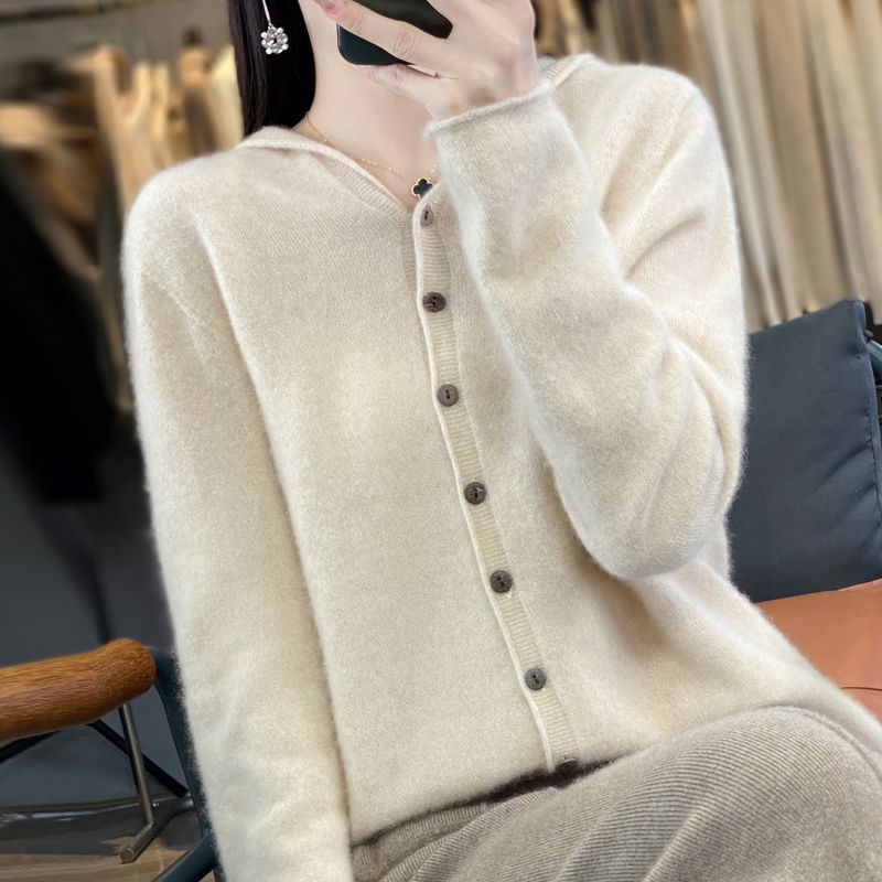Alveria – Cardigan Élégant en Maille Douce