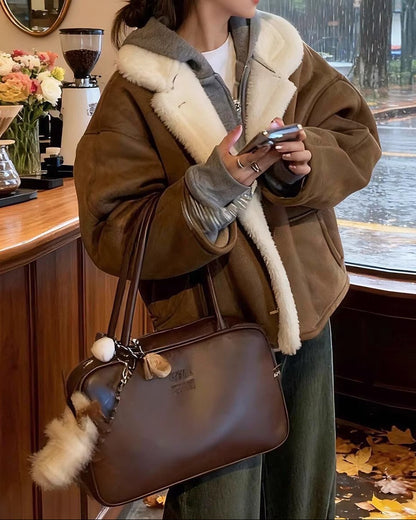 Sorelia – Veste Doublée Sherpa Signature