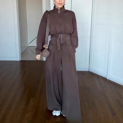 VELSARA — Ensemble Élégant Taille Haute