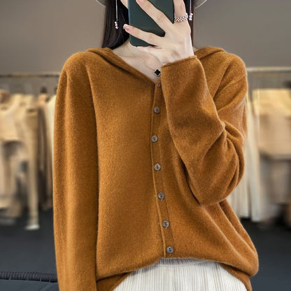 Alveria – Cardigan Élégant en Maille Douce