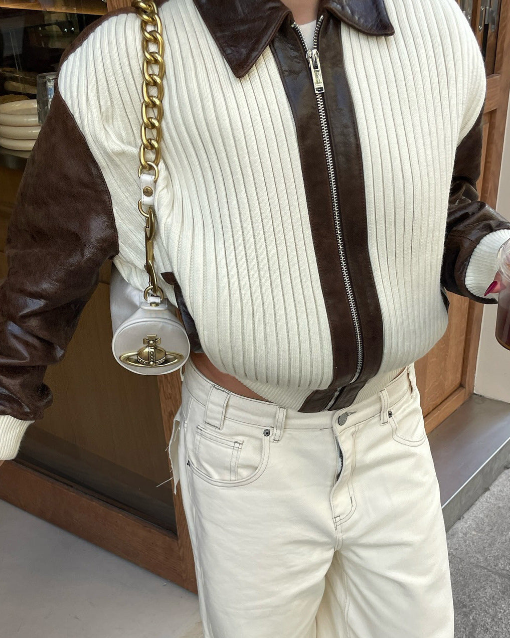 Miléna – Veste Patchwork Signature