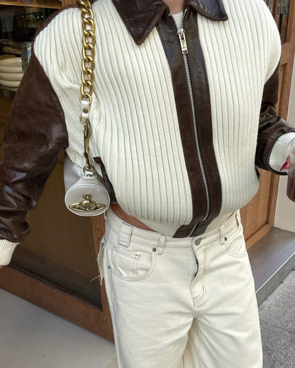 Miléna – Veste Patchwork Signature