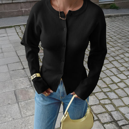 Alveria –Cardigan Rétro Élégant