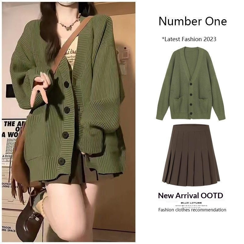 ÉLÉA — Ensemble Pull & Jupe Élégante