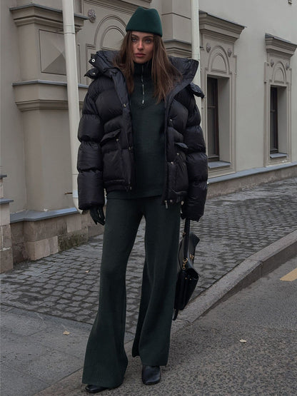 Veste en coton polyester – style casual