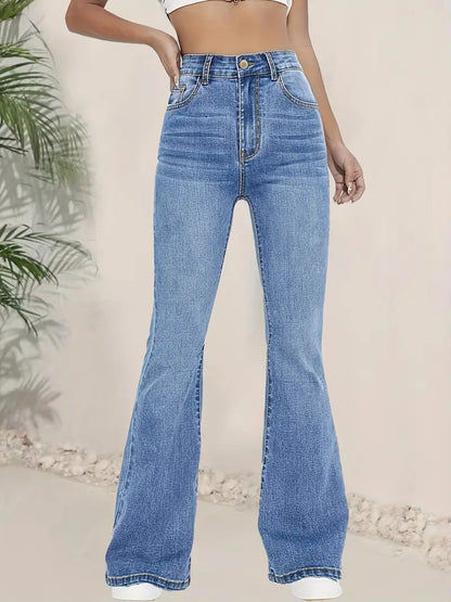Jean Bootcut Taille Haute – Effet Liftant