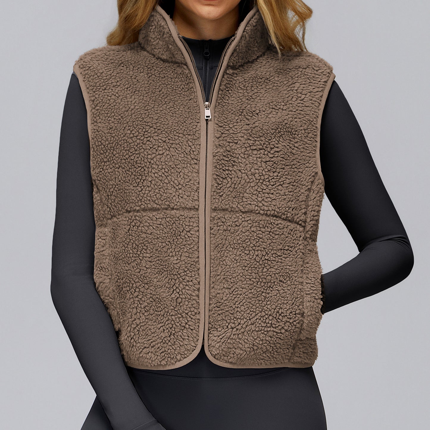 Gilet Femme en Polaire – Sport & Loisir