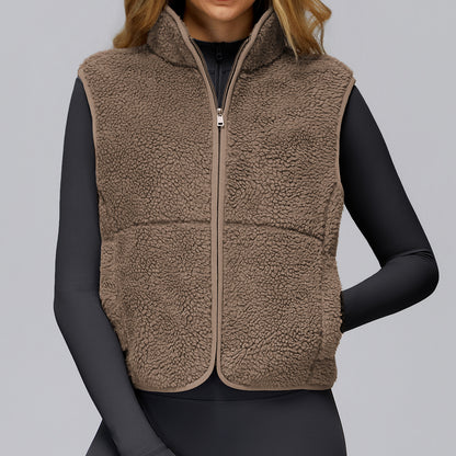 Gilet Femme en Polaire – Sport & Loisir