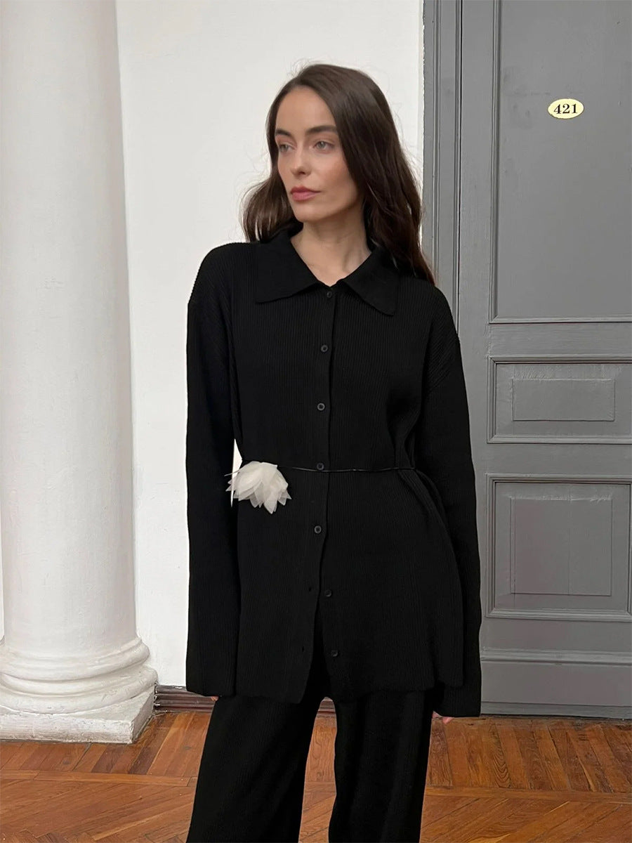 Haruna – Ensemble Casual Élégance Minimaliste