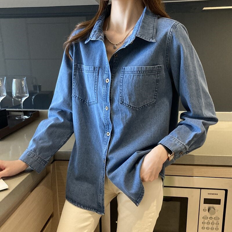 Denova – Chemise Denim Vintage